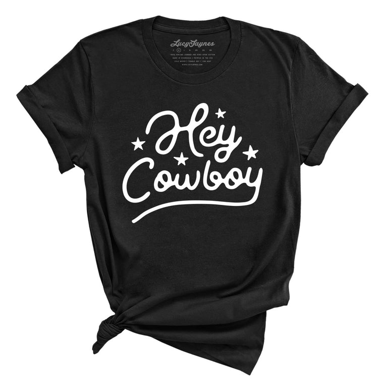 Hey Cowboy - Black - Full Front
