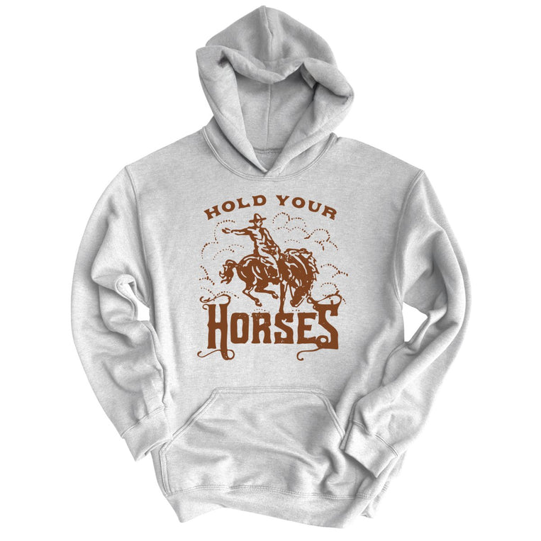 Hold Your Horses - Grey Heather - Full Front