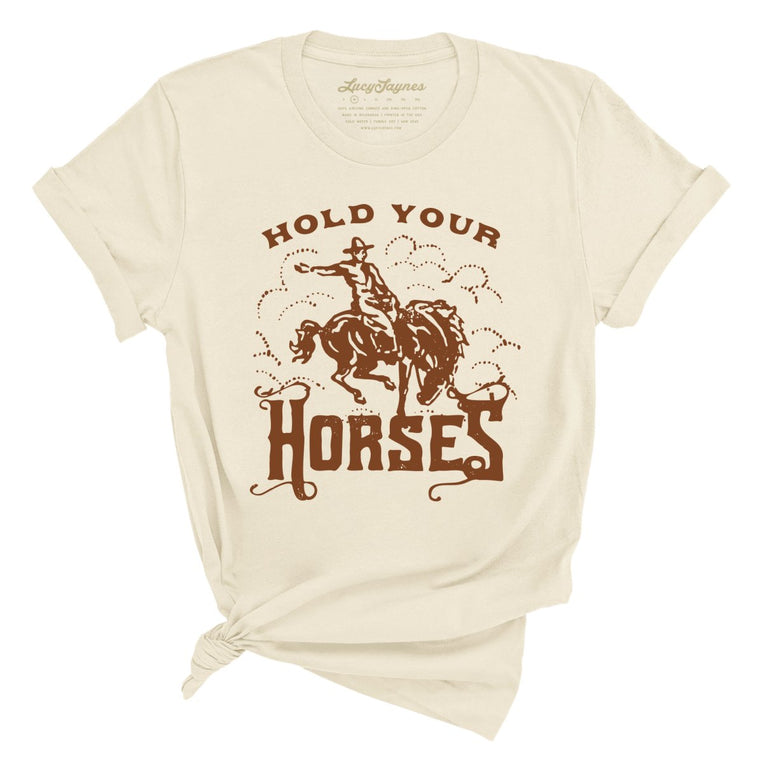 Hold Your Horses - Soft Cream - Full Front