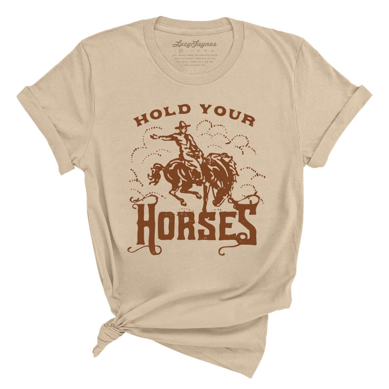 Hold Your Horses - Tan - Full Front