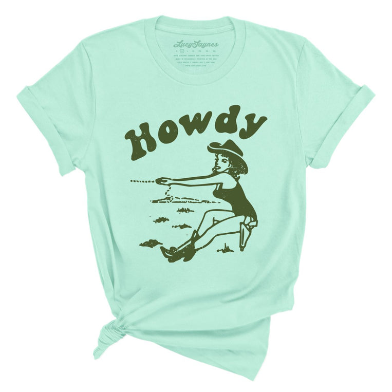 Howdy Cowgirl - Mint - Full Front