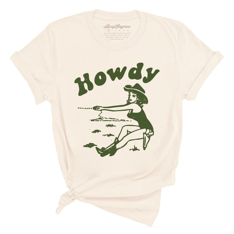 Howdy Cowgirl - Natural - Full Front