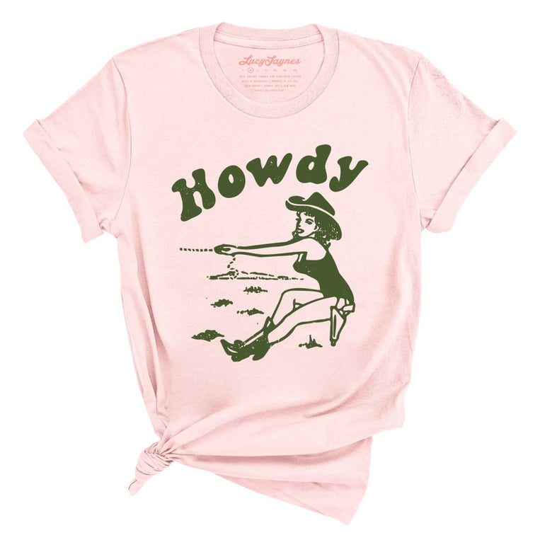 Howdy Cowgirl - Soft Pink - Full Front