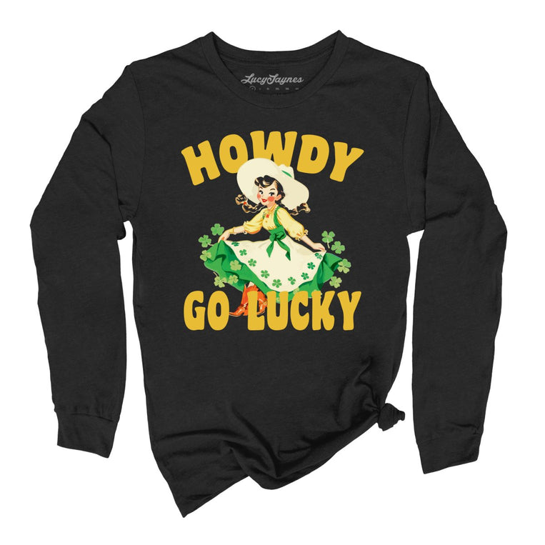 Howdy Go Lucky - Black - Full Front