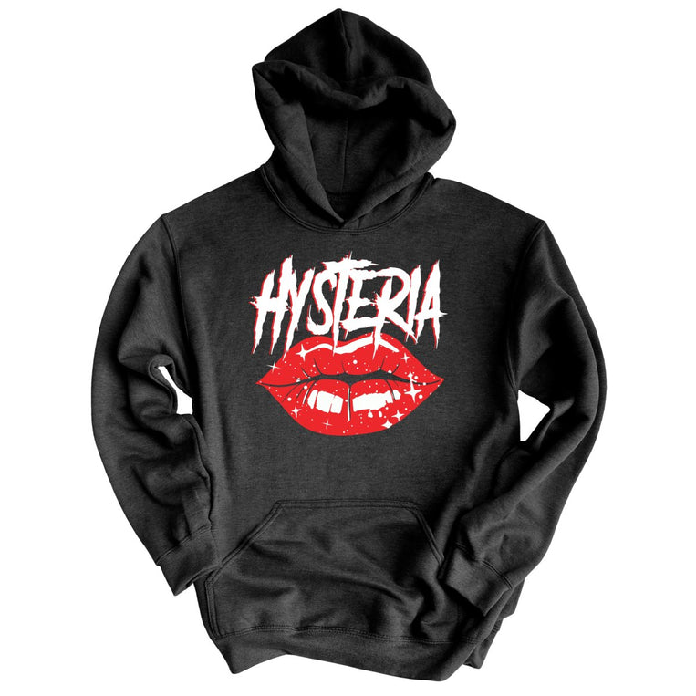 Hysteria Graphic Hoodie - Charcoal Heather