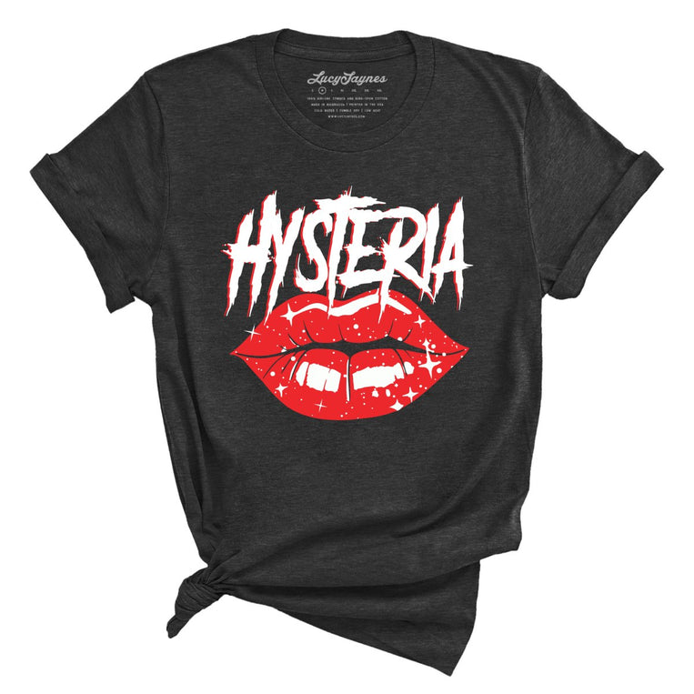 Hysteria - Dark Grey Heather - Full Front