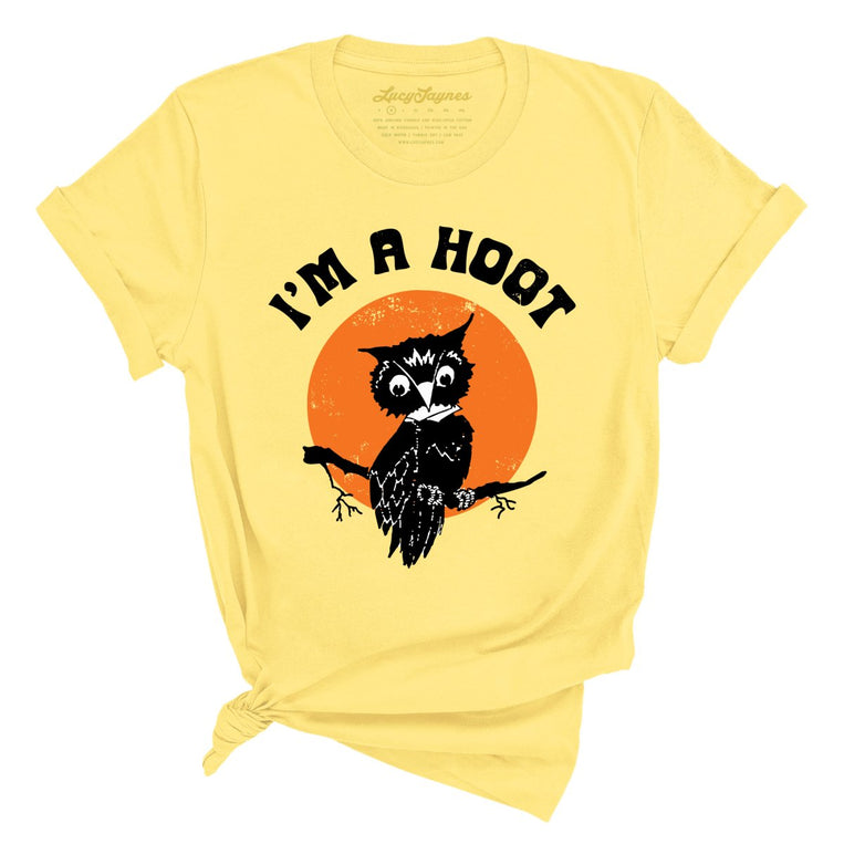 I'm a Hoot - Yellow - Full Front