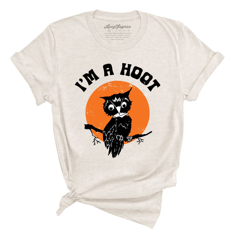 I'm a Hoot - Heather Dust - Full Front