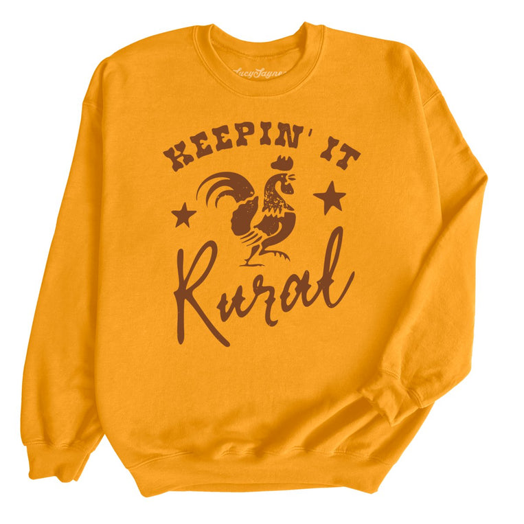 Keepin' it Rural - Gold - Full Front