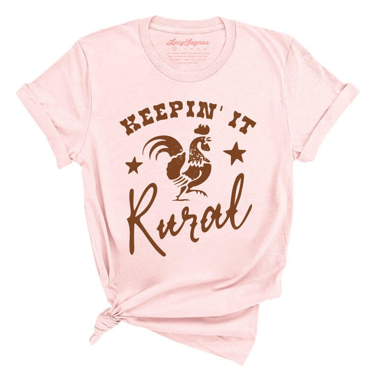 Keepin' it Rural - Soft Pink - Full Front