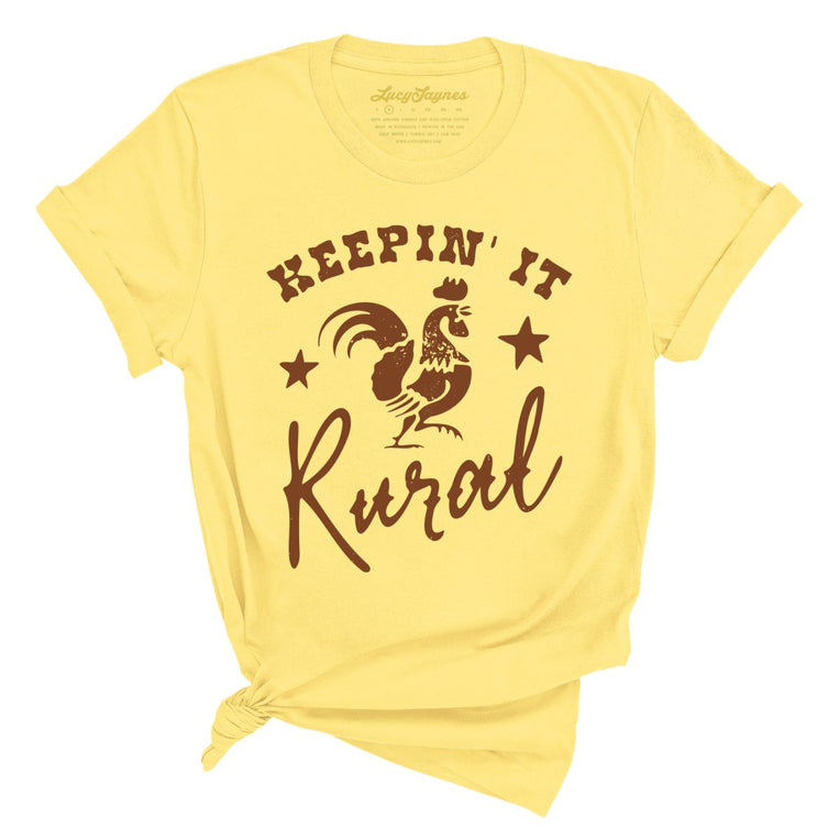 Keepin' it Rural - Yellow - Full Front