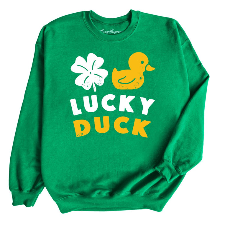 Lucky Duck - Irish Green - Full Front