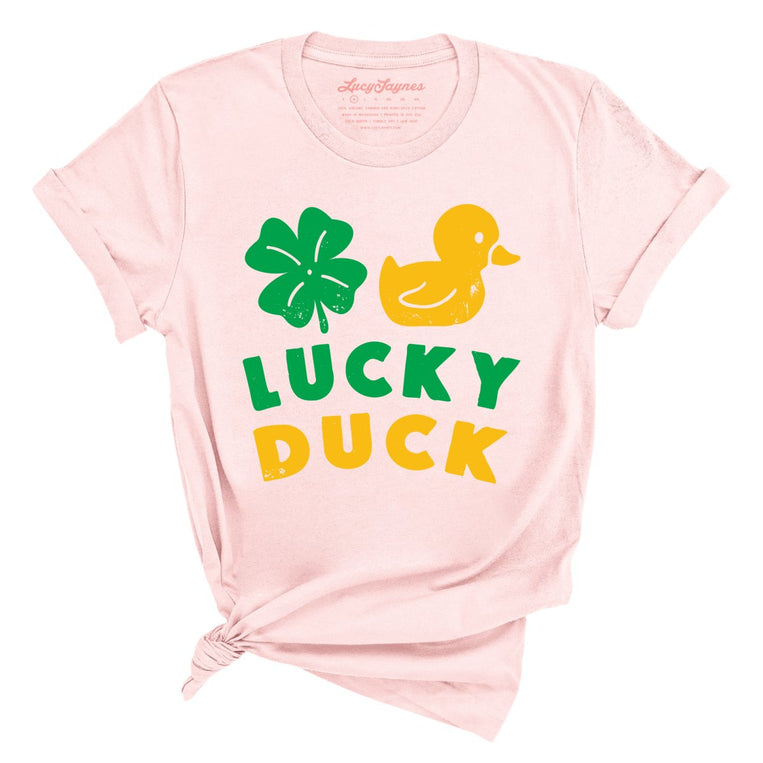 Lucky Duck - Soft Pink - Full Front