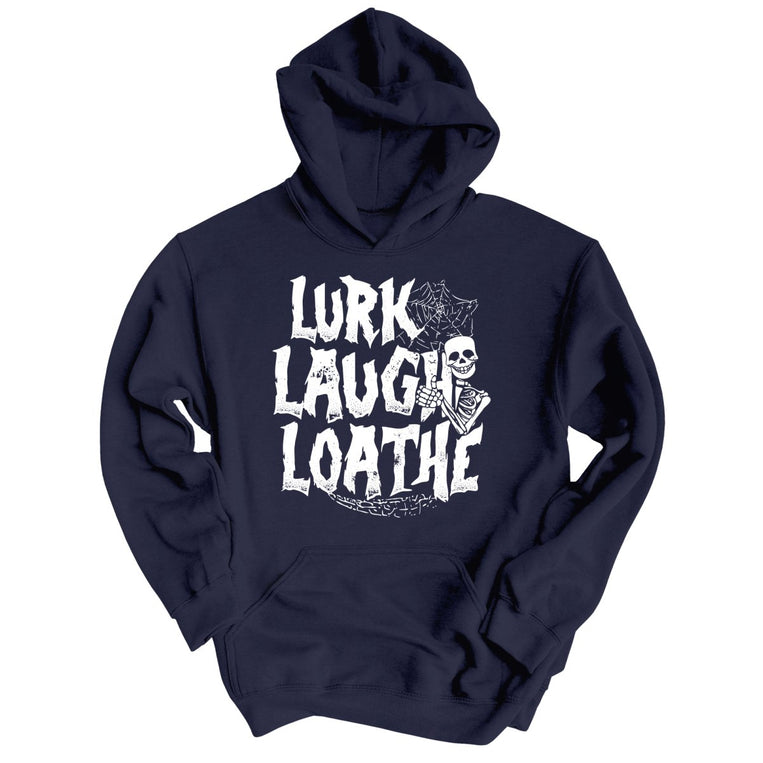 Lurk Laugh Loathe - Classic Navy - Full Front