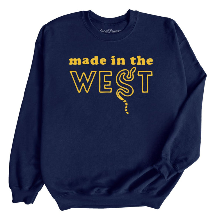 Made In The West - Navy - Full Front