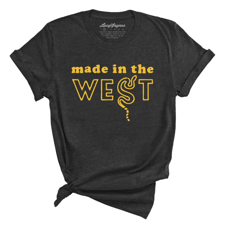 Made In The West - Dark Grey Heather - Full Front