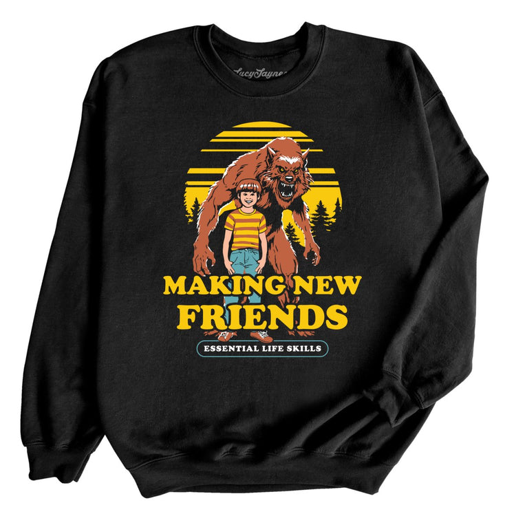 Making New Friends - Black - Full Front