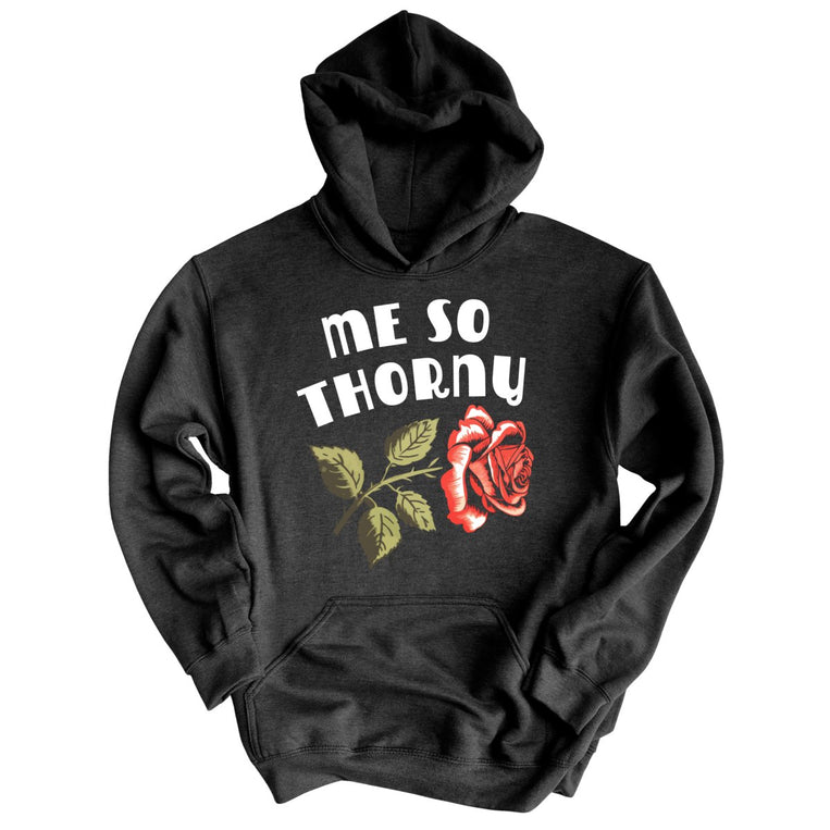 Me So Thorny - Charcoal Heather - Full Front