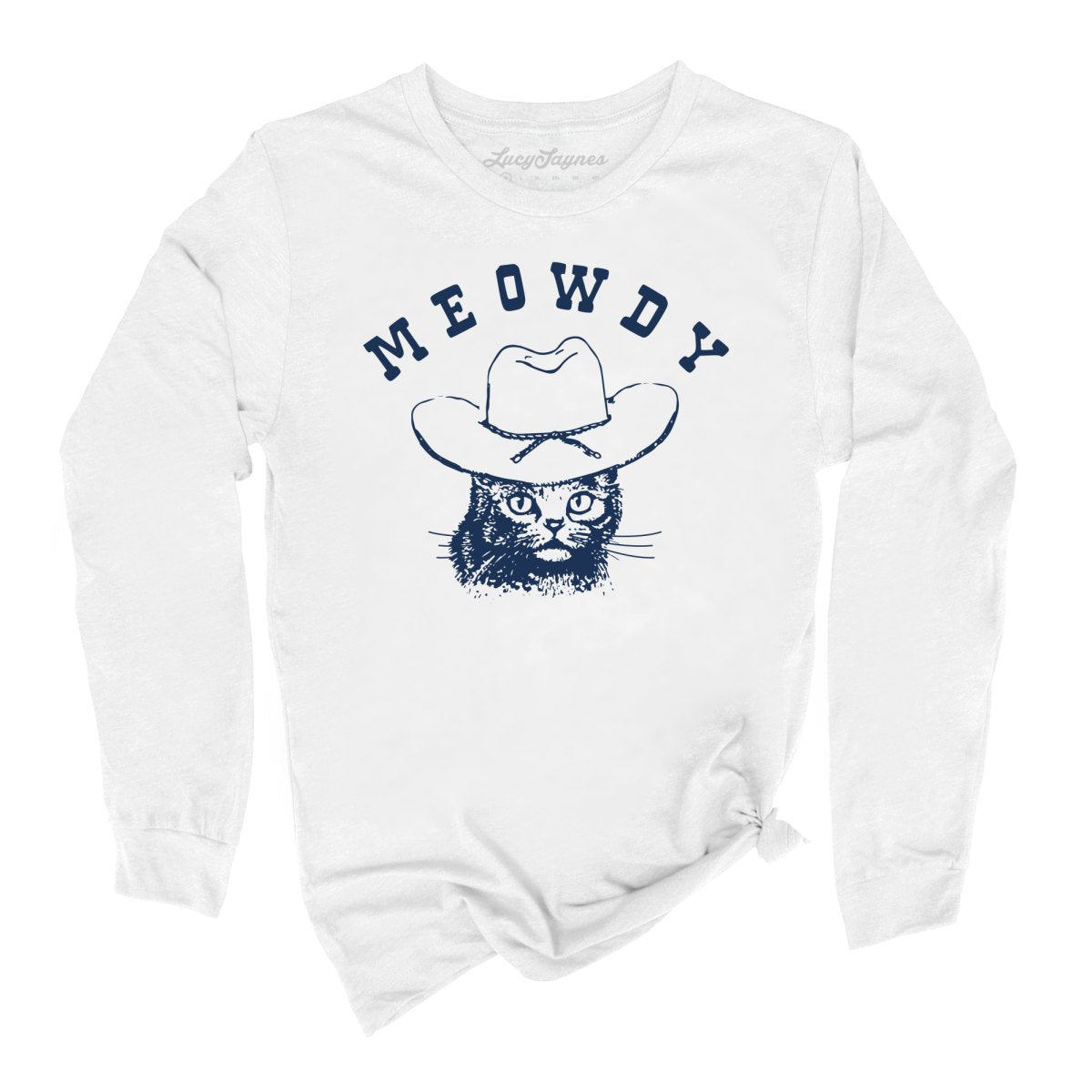 Meowdy Long Sleeve Tee – Lucy Jaynes