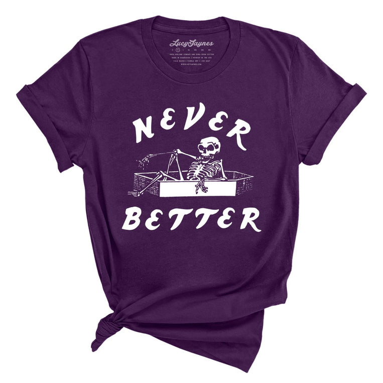 Never Better - Team Purple - Full Front