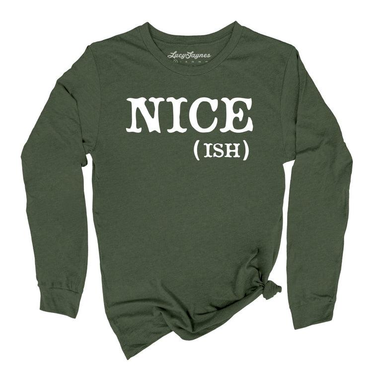 Nice Ish - Military Green - Full Front