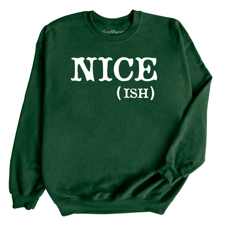 トップス niceness ritchie Nice Ish Sweatshirt – Lucy Jaynes