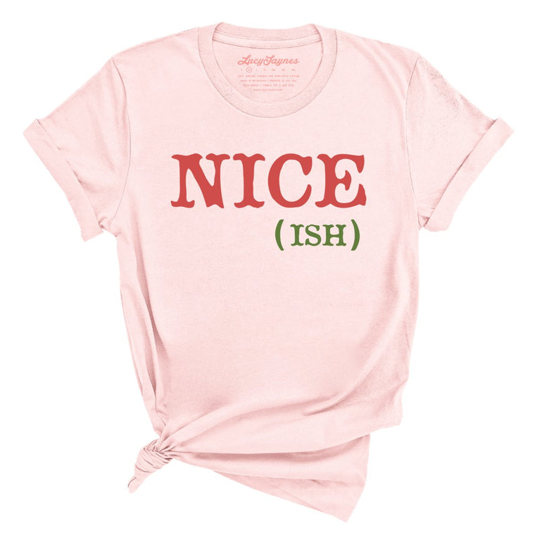 Nice Ish - Soft Pink - Full Front