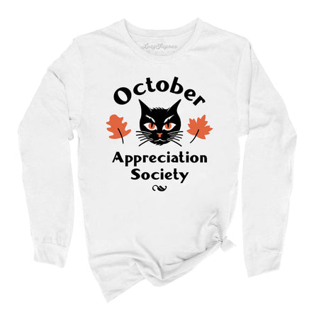 October Appreciation Society Long Sleeve Tee