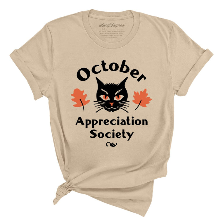 October Appreciation Society - Tan - Full Front