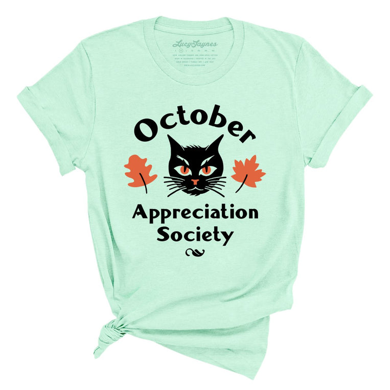 October Appreciation Society - Heather Mint - Full Front