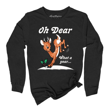 Oh Dear What A Year Long Sleeve Tee