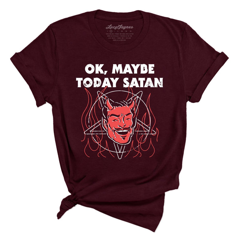 Okay Maybe Today Satan - Heather Cardinal - Full Front