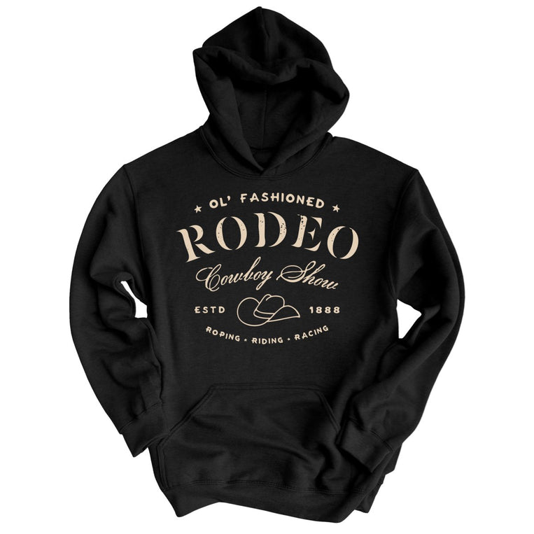 Old Fashioned Rodeo - Black - Full Front