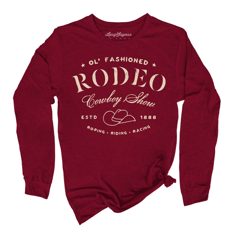 Old Fashioned Rodeo - Cardinal - Full Front