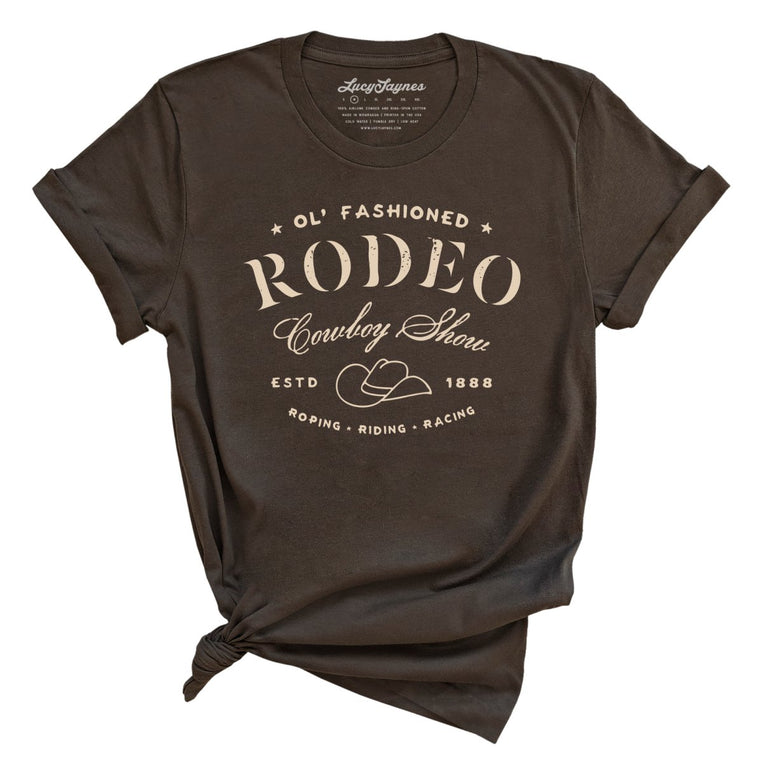 Old Fashioned Rodeo - Brown - Full Front