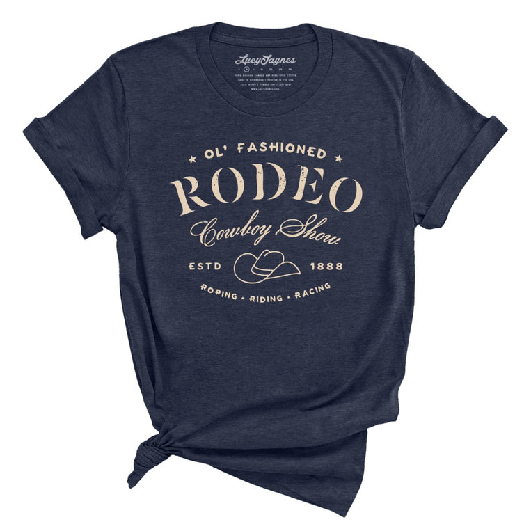Old Fashioned Rodeo - Heather Midnight Navy - Full Front
