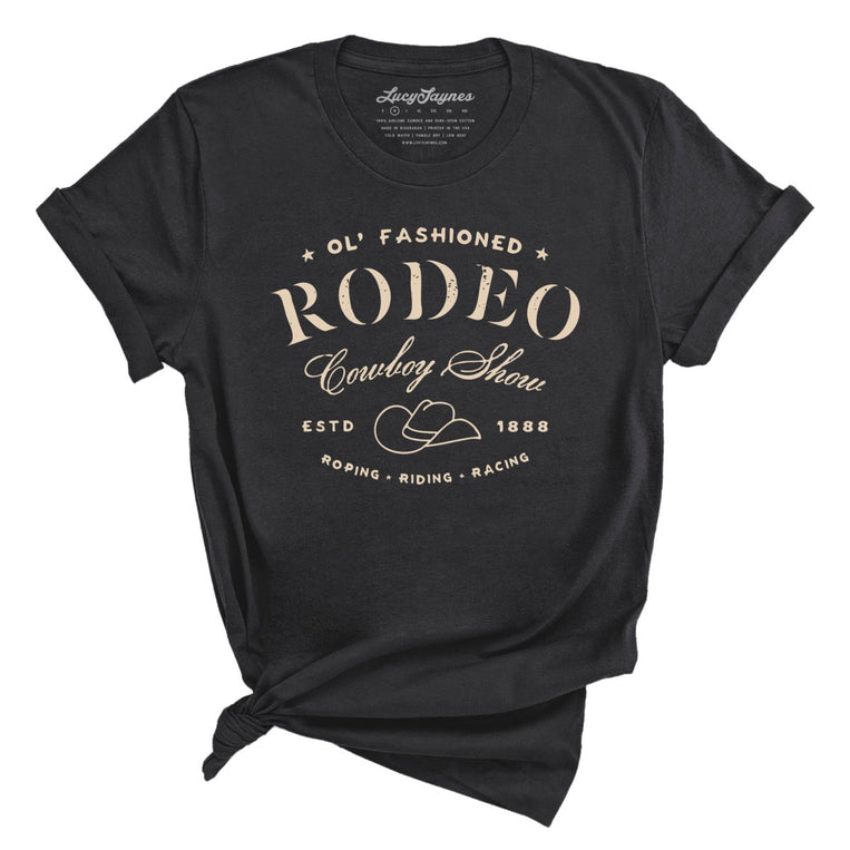 Old Fashioned Rodeo - Dark Grey - Full Front