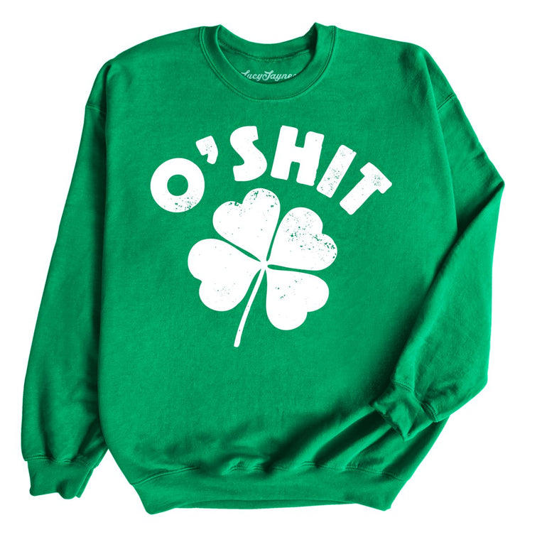 O'shit - Irish Green - Full Front