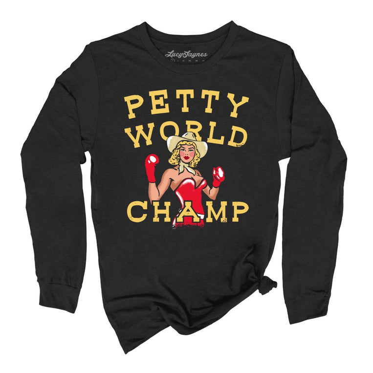 Petty World Champ - Black - Full Front