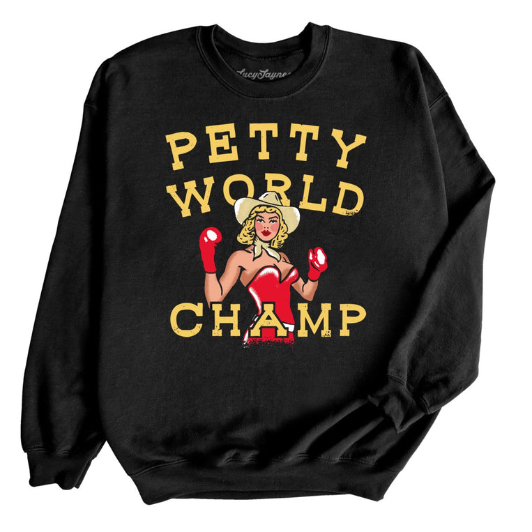 Petty World Champ - Black - Full Front