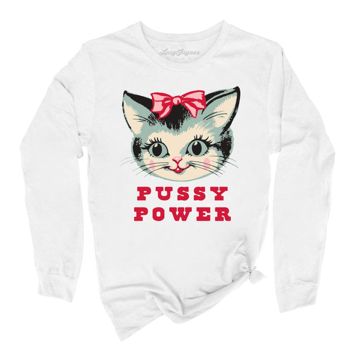 Pussy Power Long Sleeve Tee