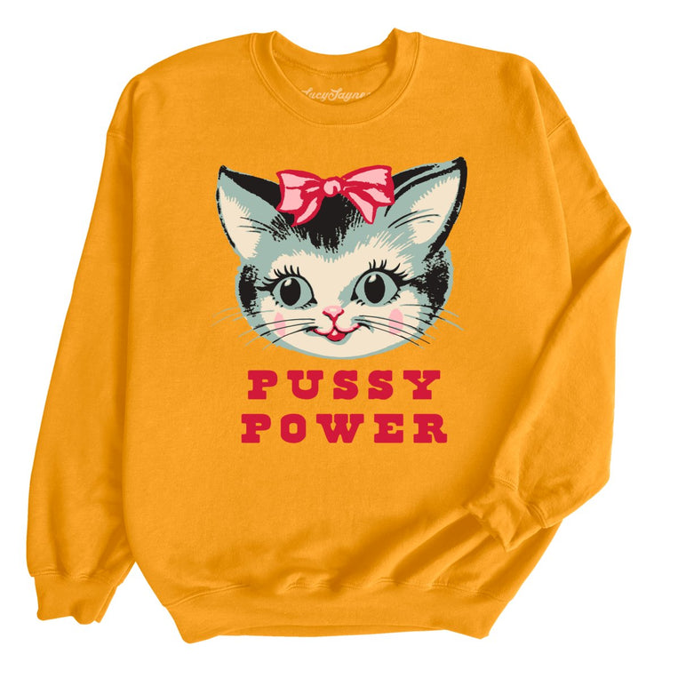 Pussy Power - Gold - Full Front