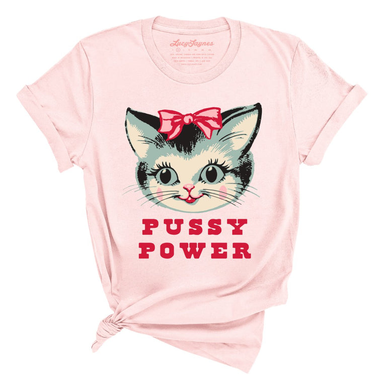Pussy Power - Soft Pink - Full Front