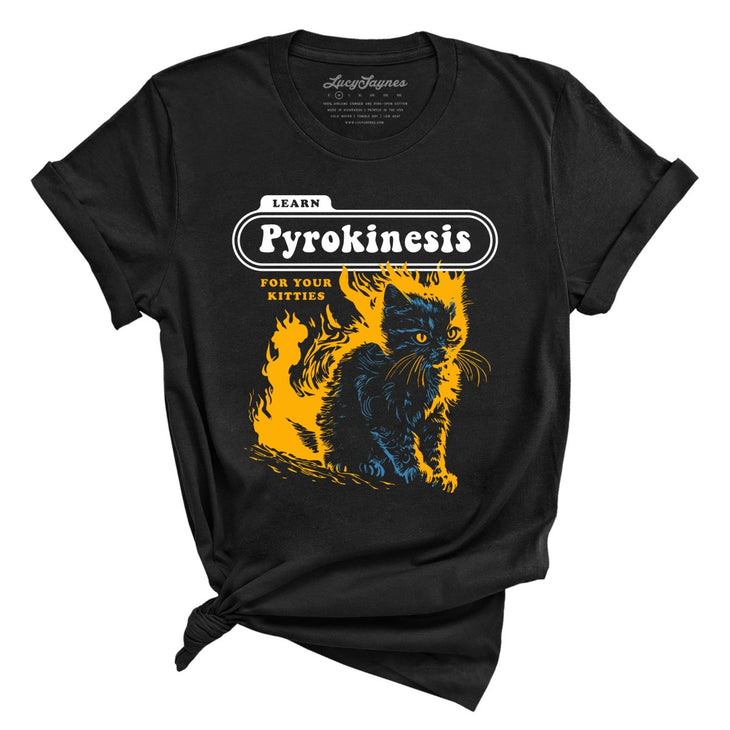 Pyrokinesis for Kitties Tee