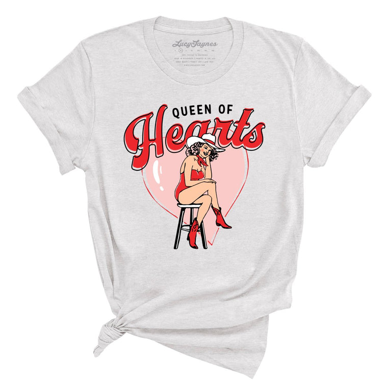 Queen Of Hearts - Ash - Full Front