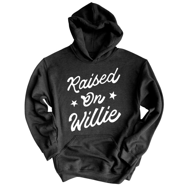 Raised on Willie - Charcoal Heather - Full Front