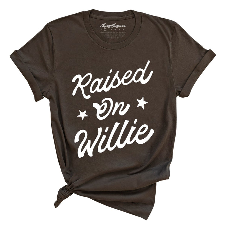 Raised on Willie - Brown - Full Front