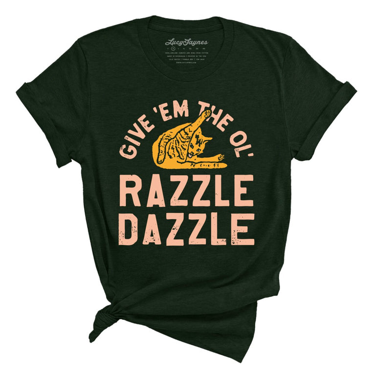 Razzle Dazzle - Heather Emerald - Full Front