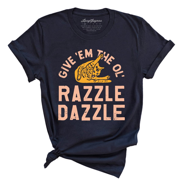 Razzle Dazzle - Navy - Full Front