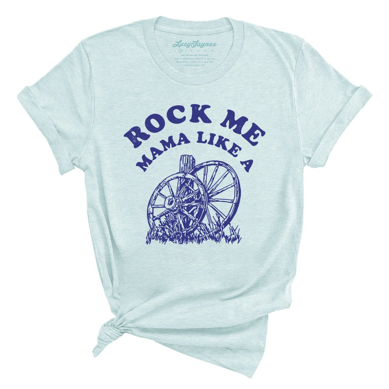 Rock Me Mama - Heather Ice Blue - Full Front